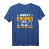 Herren Baggerfahrer T-Shirt - Warum Ich Bagger Fahre Weil Ich Es Kann Lustiges Arbeitsspruch Shirt als Geschenk für Papa, Opa, Bruder oder Bauarbeiter