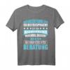 Baggerfahrer Geschenk T-Shirt mit Spruch - Lustiges Geschenk für Baggerfans, Bauarbeiter und Kollegen zu Geburtstag & Weihnachten