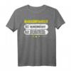 Herren Baggerfahrer - Ich habe immer Recht T-Shirt für Baumaschinenführer, Baustellenarbeiter & als lustiges Geschenk zum Geburtstag, Abschied oder Baggerführerschein