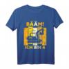 Kinder Bääm! Ich bin 4 Jahre Junge Geburtstags T-Shirt mit Bagger und Zahl 4  Perfekt für den 4. Geburtstag, Bauarbeiter-Liebe & Kindergeburtstag
