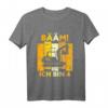 Kinder Bääm! Ich bin 4 Jahre Junge Geburtstags T-Shirt mit Bagger und Zahl 4  Perfekt für den 4. Geburtstag, Bauarbeiter-Liebe & Kindergeburtstag