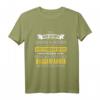 Lustiges Baggerfahrer Spruch T-Shirt - Geschenk für Baggerfahrer, Baustellenprofis & Straßenbauarbeiter