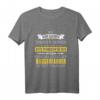 Lustiges Baggerfahrer Spruch T-Shirt - Geschenk für Baggerfahrer, Baustellenprofis & Straßenbauarbeiter