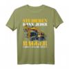 Studieren kann jeder Bagger fahren nur die Besten T-Shirt  Lustiges Geschenk für Baggerfahrer & Bauprofis