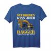 Studieren kann jeder Bagger fahren nur die Besten T-Shirt  Lustiges Geschenk für Baggerfahrer & Bauprofis