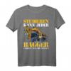Studieren kann jeder Bagger fahren nur die Besten T-Shirt  Lustiges Geschenk für Baggerfahrer & Bauprofis