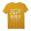 Herren Baggerfahrer T-Shirt  Lustiges Geschenk für Baggerliebhaber, Bauarbeiter & Kollegen mit Sprüchen wie 'Baggern & Bier darum bin ich hier'