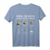 Baggerfahrer Dinge die ich in meiner Freizeit mache Bagger T-Shirt - Lustiges Geschenk für Bauarbeiter, Hobby-Baggerfahrer & Baustellenprofis