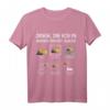 Baggerfahrer Dinge die ich in meiner Freizeit mache Bagger T-Shirt - Lustiges Geschenk für Bauarbeiter, Hobby-Baggerfahrer & Baustellenprofis
