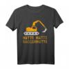 Baggerfahrer Bagger Baggerführer T-Shirt für Damen, Herren & Kinder  Lustiges Baustellen-Outfit & Geschenkidee für Baggerliebhaber, Geburtstagsgeschenke & Bauprofis