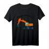HapBunny T-Shirt mit großem Baggermotiv  Perfekt für Bauarbeiter, Bagger-Fans & Kinder, die Bagger lieben