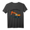 HapBunny T-Shirt mit großem Baggermotiv  Perfekt für Bauarbeiter, Bagger-Fans & Kinder, die Bagger lieben