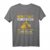 Verdiene Geld Aus Dem Fenster Schauen Bagger T-Shirt für Baggerfahrer  Lustiges Arbeitsmotivation T-Shirt mit Ironie