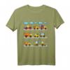 Kinder Bagger T-Shirt für Jungen - Baustellen Fahrzeuge & Baggermotiv, perfektes Geschenk für kleine Baumaschinen-Fans zu Geburtstag & Weihnachten