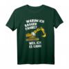 Baggerfahrer Baggerführer Bauarbeiter Straßenbau Radlader T-Shirt  Perfektes Geschenk für Baustellenfans und Kinder zum Geburtstag