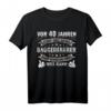 Herren 40 Jahre Bagger Baggerführer Baggerfahrer Geburtstag T-Shirt  Lustiges Bauarbeiter Geschenk für Bauarbeiter und Baustellenkollegen