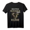 Männer haben Kühe T-Shirt - Lustiges Bauernhof Geschenk für Landwirte, Viehzüchter & Tierliebhaber