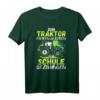 Zum Traktor Fahren Geboren Landwirt Geschenk Lustig Trecker T-Shirt  Perfekt für Kinder, Jungs & Mädchen, Weihnachten & Geburtstag für Traktor-Fans vom Dorf