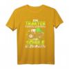 Zum Traktor Fahren Geboren Landwirt Geschenk Lustig Trecker T-Shirt  Perfekt für Kinder, Jungs & Mädchen, Weihnachten & Geburtstag für Traktor-Fans vom Dorf