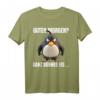 Guten Morgen? Ganz dünnes Eis! Lustiges Pinguin T-Shirt mit ironischem Spruch für Morgenmuffel, Schichtarbeiter & Teenager
