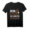 Heimscheisser Spruch - Ich Kacke am liebsten Zuhause T-Shirt  Lustiges Geschenk für Familie & Freunde