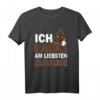 Heimscheisser Spruch - Ich Kacke am liebsten Zuhause T-Shirt  Lustiges Geschenk für Familie & Freunde