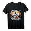 Legalize Trenbolone Acetat Lustiges Steroid T-Shirt für Fitnessstudio und Bodybuilding - Für Männer, Frauen, Jugendliche und Kinder