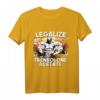 Legalize Trenbolone Acetat Lustiges Steroid T-Shirt für Fitnessstudio und Bodybuilding - Für Männer, Frauen, Jugendliche und Kinder
