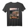 Ästhetisches Vaporwave Japan T-Shirt - Retro 80er/90er Style mit Städte-Designs aus Tokyo, Osaka & mehr, perfekt für Anime, Otaku & Streetwear-Fans