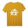 T-Shirt Anarchy - Punk Graffiti Zeichen T-Shirt für Rebellische und Stolze Anarchisten, Perfektes Geschenk für Punk Fans