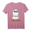 Lustiges Halloween Geist Kostüm mit Spruch 'BOO-TIFUL'  Süßes DIY Geisteroutfit für Kinder und Erwachsene