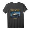 Titanic 1912 Passagierschiff Kreuzfahrtschiff T-Shirt  Historisches Geschenk für Titanic Fans & Schiffsliebhaber