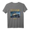 Titanic 1912 Passagierschiff Kreuzfahrtschiff T-Shirt  Historisches Geschenk für Titanic Fans & Schiffsliebhaber