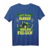 Landwirt Traktor Echte Helden fahren gelbe Felgen T-Shirt - Lustiges Bauernmotiv als Geschenk zum Geburtstag, Jahrestag oder Weihnachten