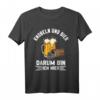 Knobeln und Bier darum bin ich hier T-Shirt  Perfekt für Würfel- und Knobelspiele in der Kneipe