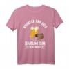 Knobeln und Bier darum bin ich hier T-Shirt  Perfekt für Würfel- und Knobelspiele in der Kneipe