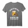 Knobeln und Bier darum bin ich hier T-Shirt  Perfekt für Würfel- und Knobelspiele in der Kneipe