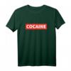 Lustiges Cocaine Shirt für Rave, Techno & Festival  Drogen Motiv T-Shirt für Partyfans & Koks Freunde