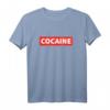 Lustiges Cocaine Shirt für Rave, Techno & Festival  Drogen Motiv T-Shirt für Partyfans & Koks Freunde