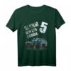 Kinder Polizei T-Shirt zum 5. Geburtstag  Coole Polizeiauto-Geschenkidee für Jungen, perfekte Geburtstagsparty-Outfit