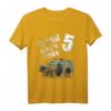 Kinder Polizei T-Shirt zum 5. Geburtstag  Coole Polizeiauto-Geschenkidee für Jungen, perfekte Geburtstagsparty-Outfit