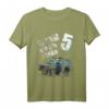 Kinder Polizei T-Shirt zum 5. Geburtstag  Coole Polizeiauto-Geschenkidee für Jungen, perfekte Geburtstagsparty-Outfit