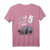 Kinder Polizei T-Shirt zum 5. Geburtstag  Coole Polizeiauto-Geschenkidee für Jungen, perfekte Geburtstagsparty-Outfit