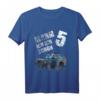 Kinder Polizei T-Shirt zum 5. Geburtstag  Coole Polizeiauto-Geschenkidee für Jungen, perfekte Geburtstagsparty-Outfit