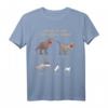 Origin of the Jack Russell Terrier Evolution Meme T-Rex Hund T-Shirt  Perfektes Geschenk für Hunde- und Biologie-Liebhaber, Hundetrainer & Hundebesitzer