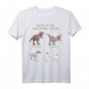 Origin of the Jack Russell Terrier Evolution Meme T-Rex Hund T-Shirt  Perfektes Geschenk für Hunde- und Biologie-Liebhaber, Hundetrainer & Hundebesitzer