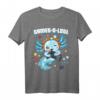 Gamesolotl Axolotl Video Gamer Kawaii T-Shirt für Kinder - Lustiges Underwater Axolotl mit Videospiel-Controller, ideales Geschenk für Gamer und Anime-Fans