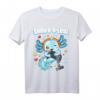 Gamesolotl Axolotl Video Gamer Kawaii T-Shirt für Kinder - Lustiges Underwater Axolotl mit Videospiel-Controller, ideales Geschenk für Gamer und Anime-Fans