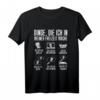 Dinge Die Ich In Meiner Freizeit Mache Katzen T-Shirt - Perfekt zum HapBunny für Katzenliebhaber und Tierfreunde
