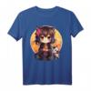 Kawaii Anime-Mädchen mit Katze T-Shirt - Perfektes Otaku-Geschenk für Teenager und Frauen, Japanisches Manga-Design